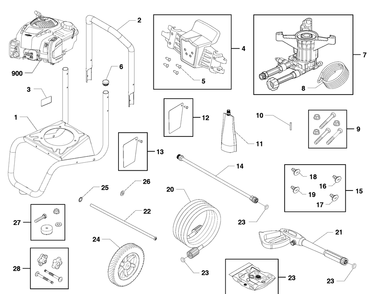 Part Location Diagram of 705860 Briggs and Stratton Tag-warning